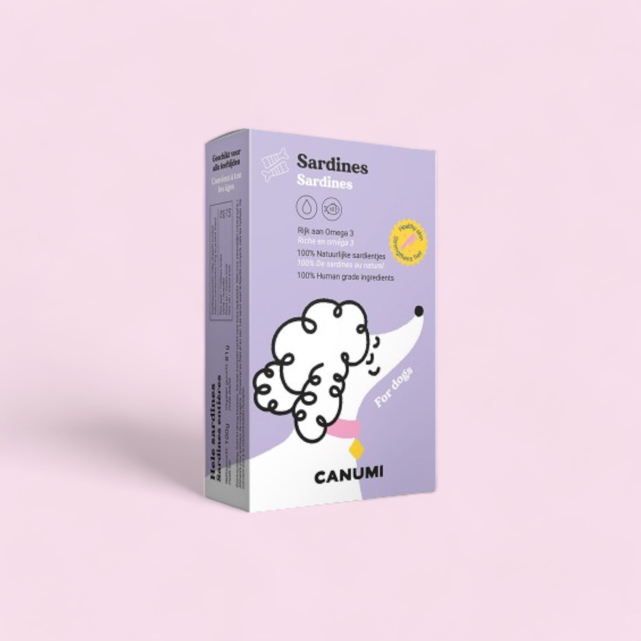 Canumi Sardines de la côte atlantique au naturel pour chien
